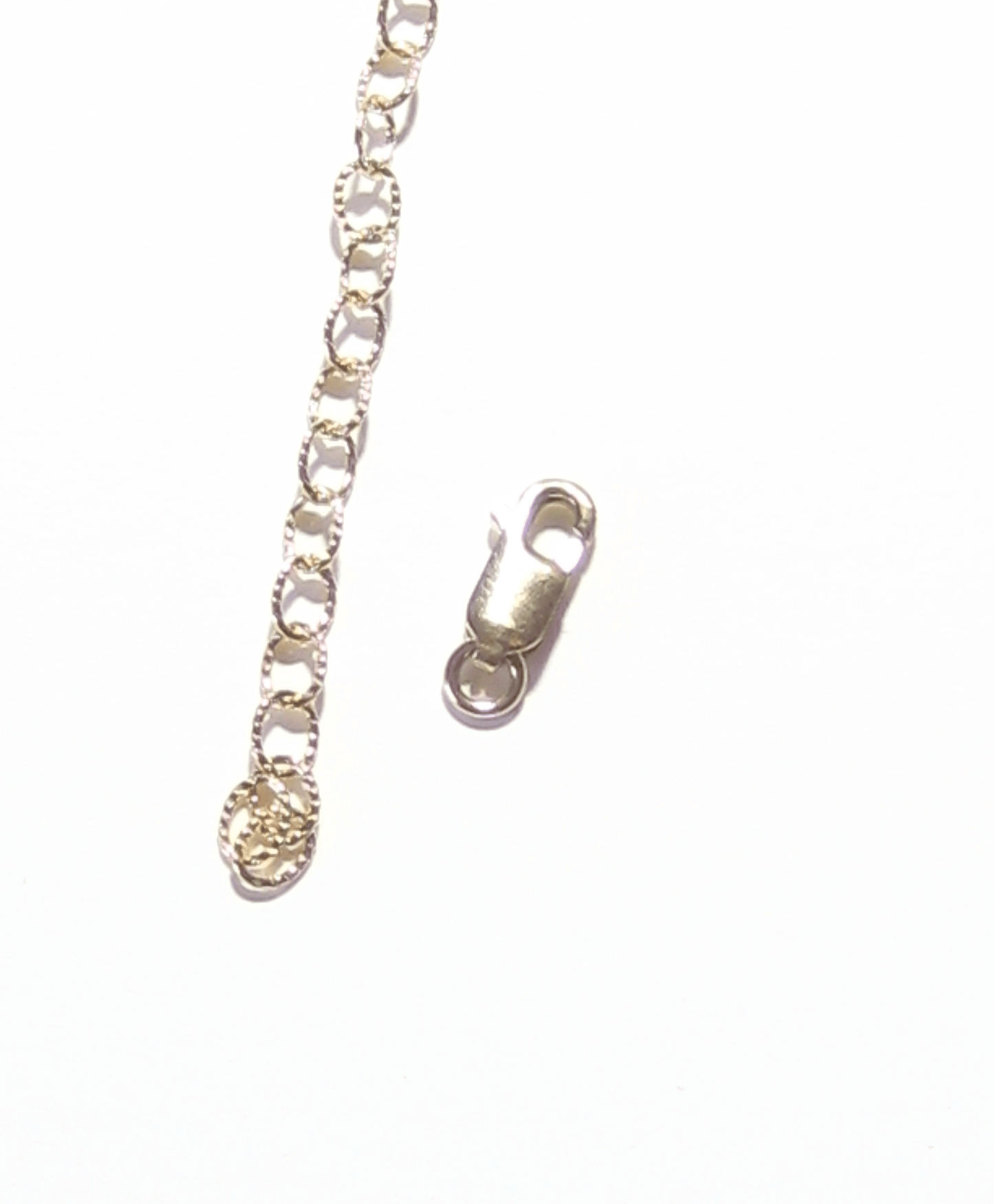 Murano Glass Dark Brown Topaz Oval Gold Necklace - JKC Murano