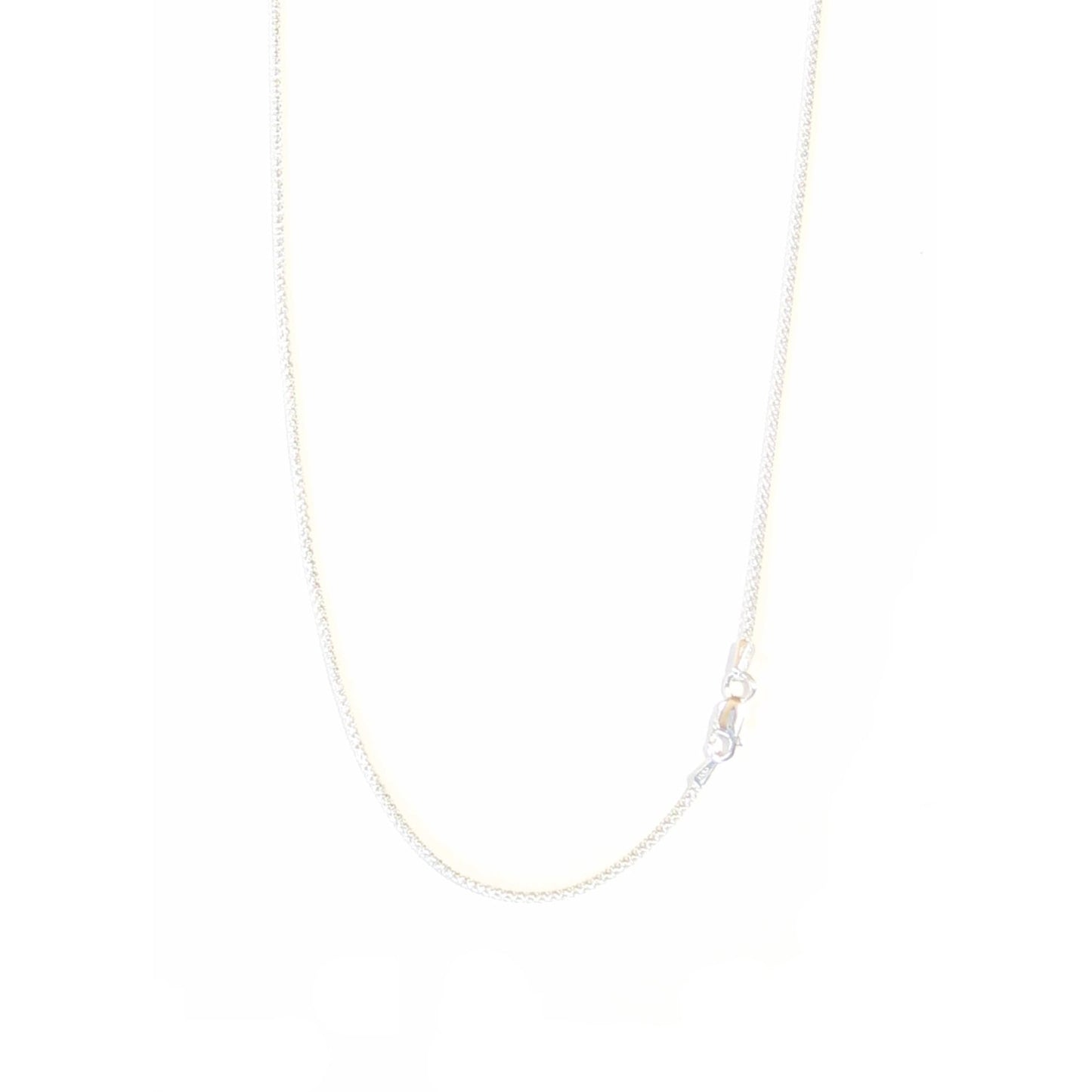 Italian Glass Millefiori Colorful Cross Pendant, Sterling Silver Chain, Murano Jewelry - JKC Murano