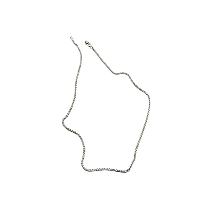 Murano Glass Cobalt Blue Puffy Heart Pendant, Italian Murano Glass Jewelry