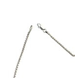 Murano Glass Heart Black Silver Swirl Pendant Necklace by JKC Murano