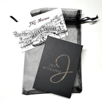 Long Murano Glass Medusa Turquoise Ball Gold Necklace