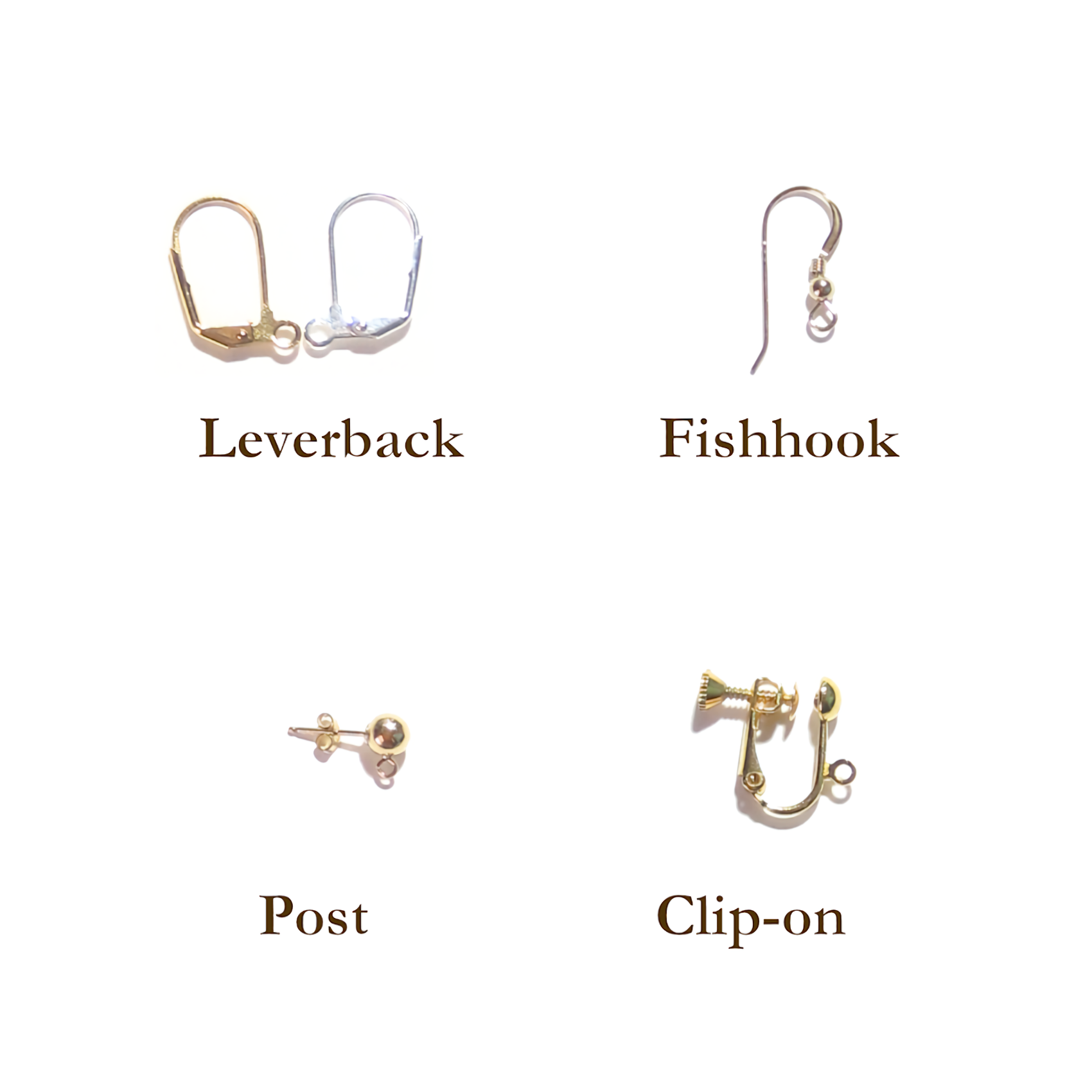 Names Of Earring Backs Back Of Earring Name Shop