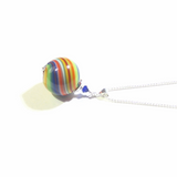 Murano Blown Colorful Ball Pendant - JKC Murano