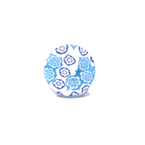 Murano Glass Aqua White Large Millefiori Ring - JKC Murano