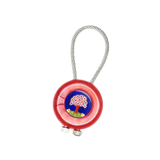 Murano Glass Millefiori Tree Keychain