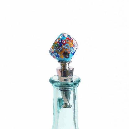 Murano Colorful Millefiori Wine Bottle Stopper