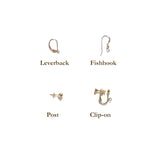 Murano Glass Black Square Dangle Silver Earrings, Italian Glass Jewelry - JKC Murano