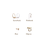 Venetian Glass Aqua Millefiori Tube Silver Earrings, Sterling Silver Leverback Earrings - JKC Murano