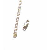 Murano Glass Plum Topaz Nugget Gold Necklace, Italian Glass Jewelry - JKC Murano