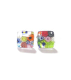 Murano Glass Millefiori Square Cuff Links - JKC Murano