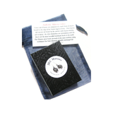 Murano Glass Cobalt Blue Silver Dichroic Button Earrings, 10mm, Stud Earrings - JKC Murano