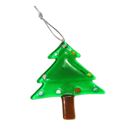 Murano Glass Christmas Tree Ornament