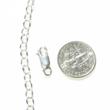 Murano Glass Klimt Twist Chunky Silver Necklace, Venetian Jewelry - JKC Murano