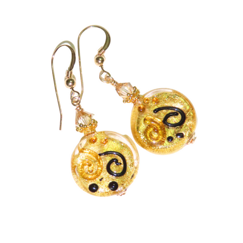 City gold deals ear tops
