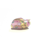 Murano Glass Pink Lilac Rose Heart Gold Pendant By JKC Murano - JKC Murano