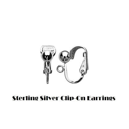 Murano Glass Gray Heart Long Dangle Silver Earrings - JKC Murano